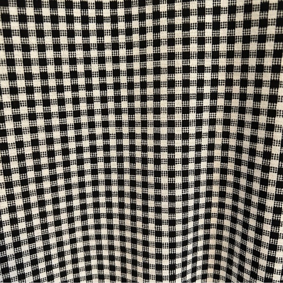 Vintage Gingham Coastal Cowgirl Cottagecore Ruffle Mini Dress Women’s Size Small - Picture 6 of 11